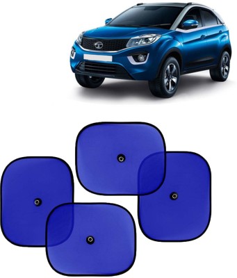 Kingsway Side Window, Rear Window, Dashboard, Sun Roof, Windshield Sun Shade For Tata Nexon(Blue)