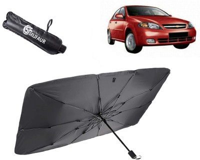 Selifaur Dashboard, Rear Window, Sun Roof, Windshield Sun Shade For Chevrolet Optra SRV(Black)