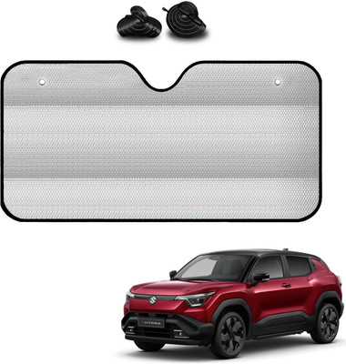 COSMOGEAR Windshield, Dashboard, Rear Window Sun Shade For Maruti Suzuki Vitara(Silver)