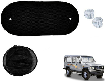 Automotive Prist Rear Window Sun Shade For Toyota Land Cruiser Prado(Black)