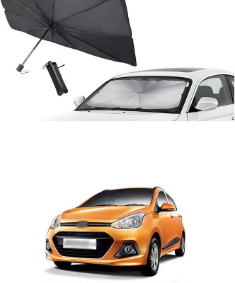GONAMA Windshield Sun Shade For Hyundai Universal For Car(Silver)
