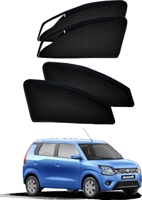 PEEPS STORE Side Window Sun Shade For Maruti Suzuki WagonR(Black)