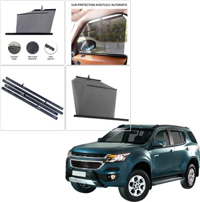 SS FOR YOUR SMART NEEDS Side Window Sun Shade For Chevrolet Trailblazer(Black)