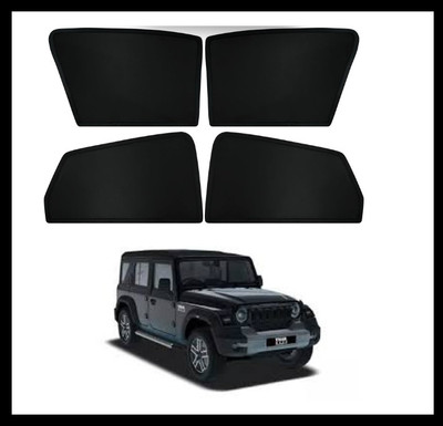 RAKRISH Rear Window, Side Window Sun Shade Thar(Black)