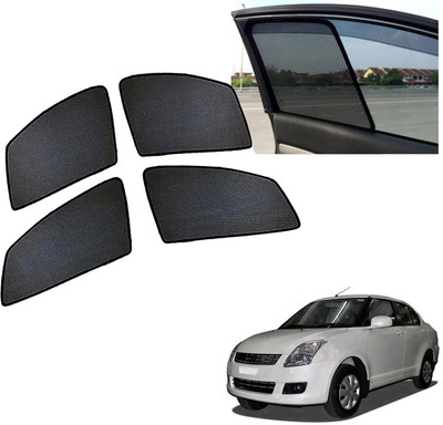 PEEPS STORE Side Window Sun Shade For Maruti Suzuki Swift Dzire(Black)
