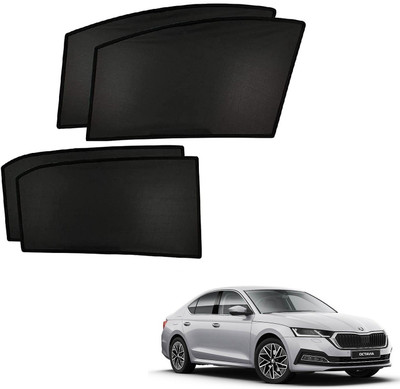KOZDIKO Side Window Sun Shade For Skoda Octavia(Black)