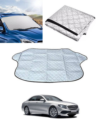 RKPSP Windshield Sun Shade For Mercedes Benz E220(Silver)