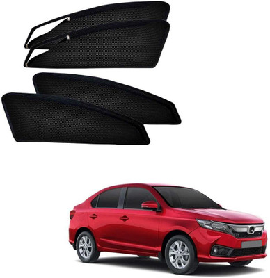 PEEPS STORE Side Window Sun Shade For Honda Amaze(Black)