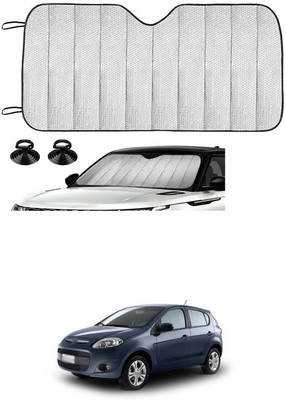 GONAMA Rear Window Sun Shade For Fiat Palio(Silver)