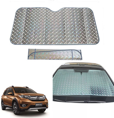 AUTO PEARL Dashboard, Windshield Sun Shade For Honda BRV(Grey)
