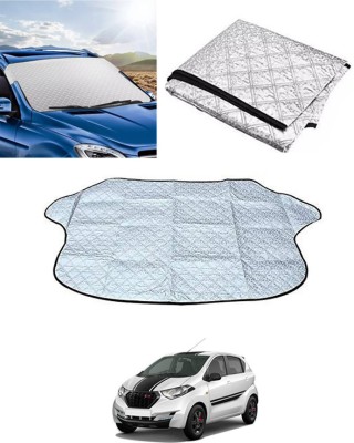 RKPSP Windshield Sun Shade For Datsun Redi GO(Silver)