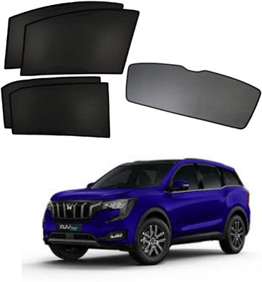 RAKRISH Rear Window, Side Window Sun Shade For Mahindra XUV 700(Black)