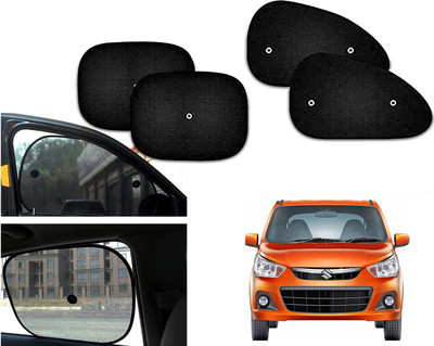 PEEPS STORE Side Window Sun Shade For Maruti Suzuki Alto K10(Black)