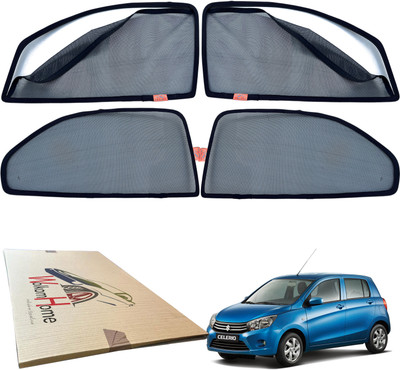 WolkomHome Side Window Sun Shade For Maruti Suzuki Celerio(Black)