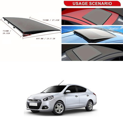 XZRTZ Sun Roof Sun Shade For Nissan Patrol(Black)
