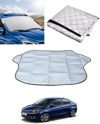 MATIES Windshield Sun Shade For Tata Tigor EV(Silver)
