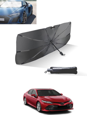 MATIES Windshield Sun Shade For Toyota Camry(Black, Silver)