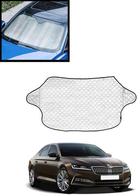 AYW Windshield Sun Shade For Skoda Superb(Silver)