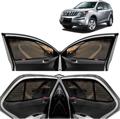 Kingsway Side Window, Rear Window Sun Shade For Mahindra XUV 500(Black)