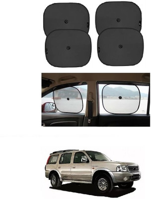 Suprozo Side Window, Rear Window Sun Shade For Ford Endeavour, 1 Series(Black)