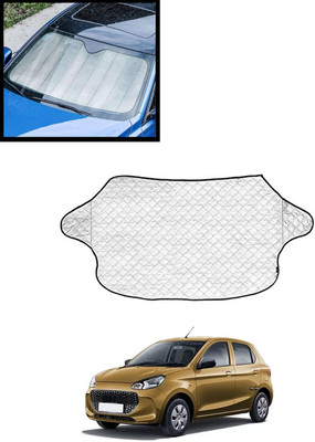 AYW Windshield Sun Shade For Universal For Car Alto K10(Silver)