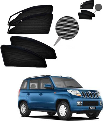 TOP VECHILE Rear Window, Side Window Sun Shade For Mahindra TUV 300(Black)