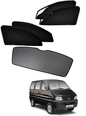 RAKRISH Rear Window, Side Window Sun Shade For Maruti Suzuki Eeco(Black)