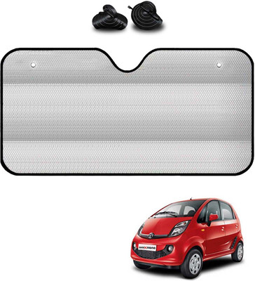 COSMOGEAR Windshield, Dashboard, Rear Window Sun Shade For Tata Nano(Silver)