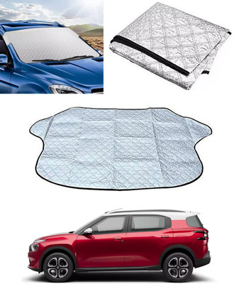 RKPSP Windshield Sun Shade For Citroen Universal For Car(Silver)