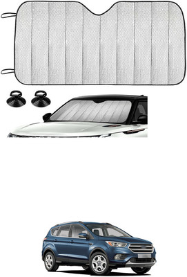 GONAMA Windshield Sun Shade For Ford Universal For Car(Silver)