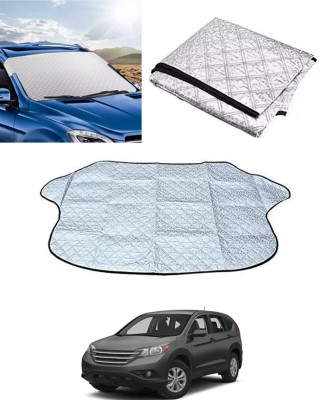 AYW Windshield Sun Shade For Honda Universal For Car(Silver)