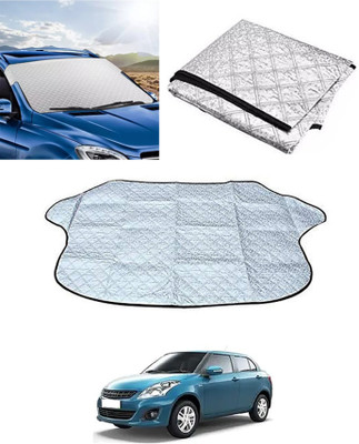 RKPSP Windshield Sun Shade For Maruti Suzuki Swift Dzire(Silver)