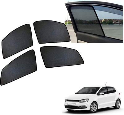 PEEPS STORE Side Window Sun Shade For Volkswagen Polo Exquisite(Black)