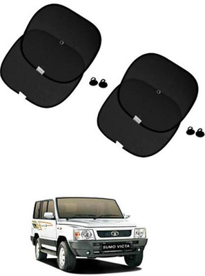 FKOK Side Window Sun Shade For Tata Sumo Victa(Black)