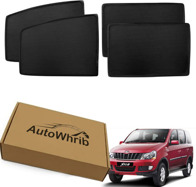 Autowhrib Side Window Sun Shade For Mahindra Universal For Car(Black)