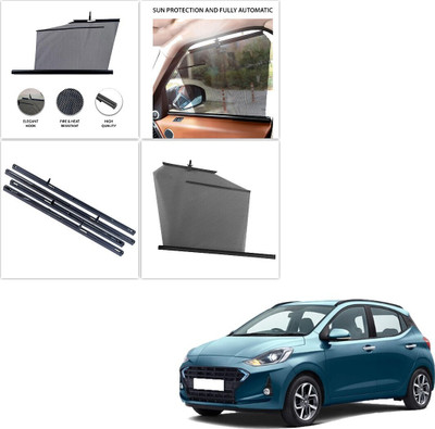 SS FOR YOUR SMART NEEDS Side Window Sun Shade For Hyundai Grand i10 NIOS(Black)