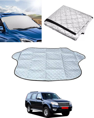 MATIES Windshield Sun Shade For Ford Endeavour(Silver)