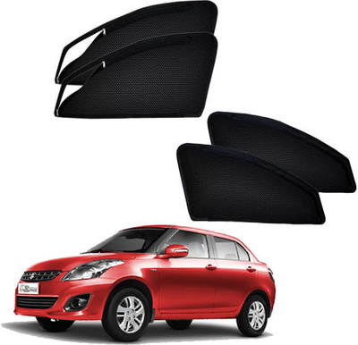 HARKRISH Side Window Sun Shade For Maruti Suzuki New Dzire(Black)