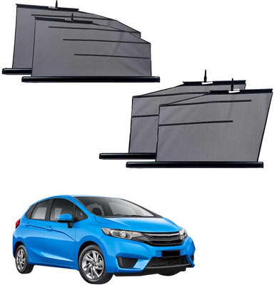 SS FOR YOUR SMART NEEDS Side Window Sun Shade For Honda Jazz(Black)