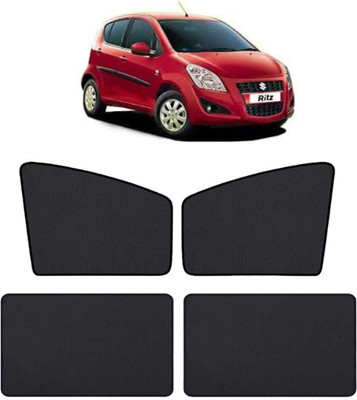 RAKRISH Rear Window, Side Window Sun Shade For Maruti Suzuki Ritz(Black)
