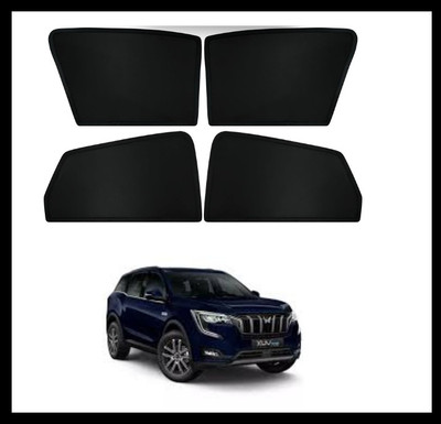 RAKRISH Rear Window, Side Window Sun Shade XUV 700(Black)