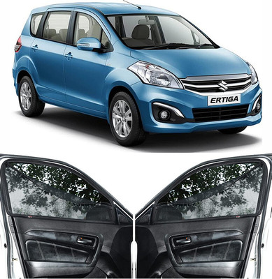 RAKRISH Rear Window, Side Window Sun Shade For Maruti Suzuki Ertiga(Black)