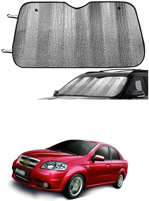 GONAMA Side Window Sun Shade For Chevrolet Aveo(Silver)