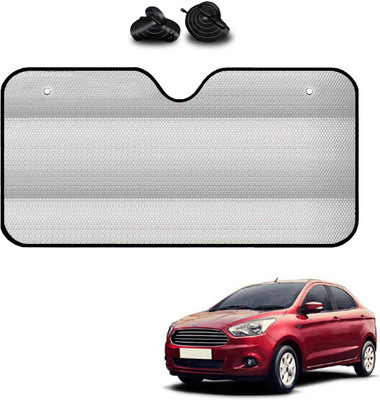 COSMOGEAR Windshield, Dashboard, Rear Window Sun Shade For Ford Figo Aspire(Silver)
