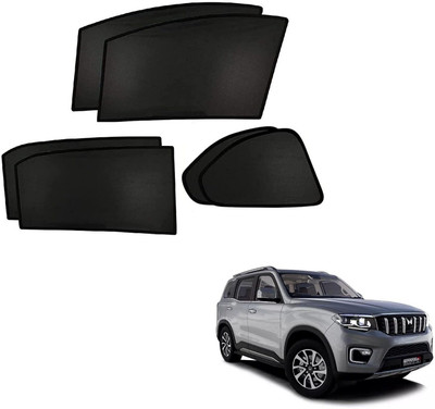 GRABIKA Side Window Sun Shade For Mahindra Scorpio(Black)