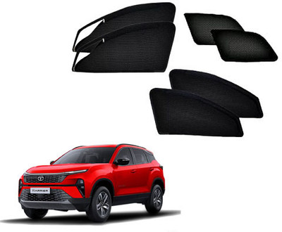 HARKRISH Side Window Sun Shade For Tata Harrier(Black)
