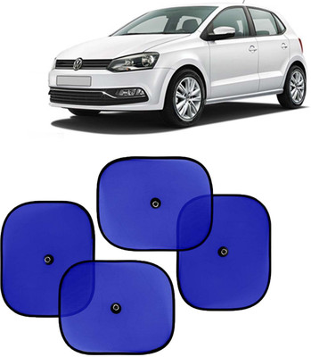 Kingsway Side Window, Rear Window, Dashboard, Sun Roof, Windshield Sun Shade For Volkswagen Polo(Blue)