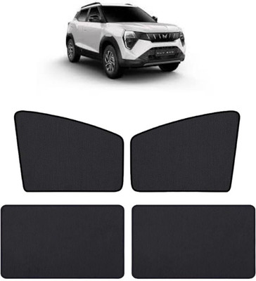 TOP VECHILE Rear Window, Side Window Sun Shade For Mahindra(Black)