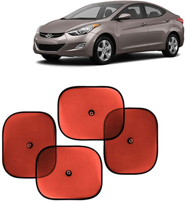 Kingsway Side Window, Rear Window, Dashboard, Sun Roof, Windshield Sun Shade For Hyundai Elantra(Red)