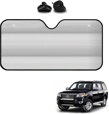COSMOGEAR Windshield, Dashboard, Rear Window Sun Shade For Ford Endeavour(Silver)